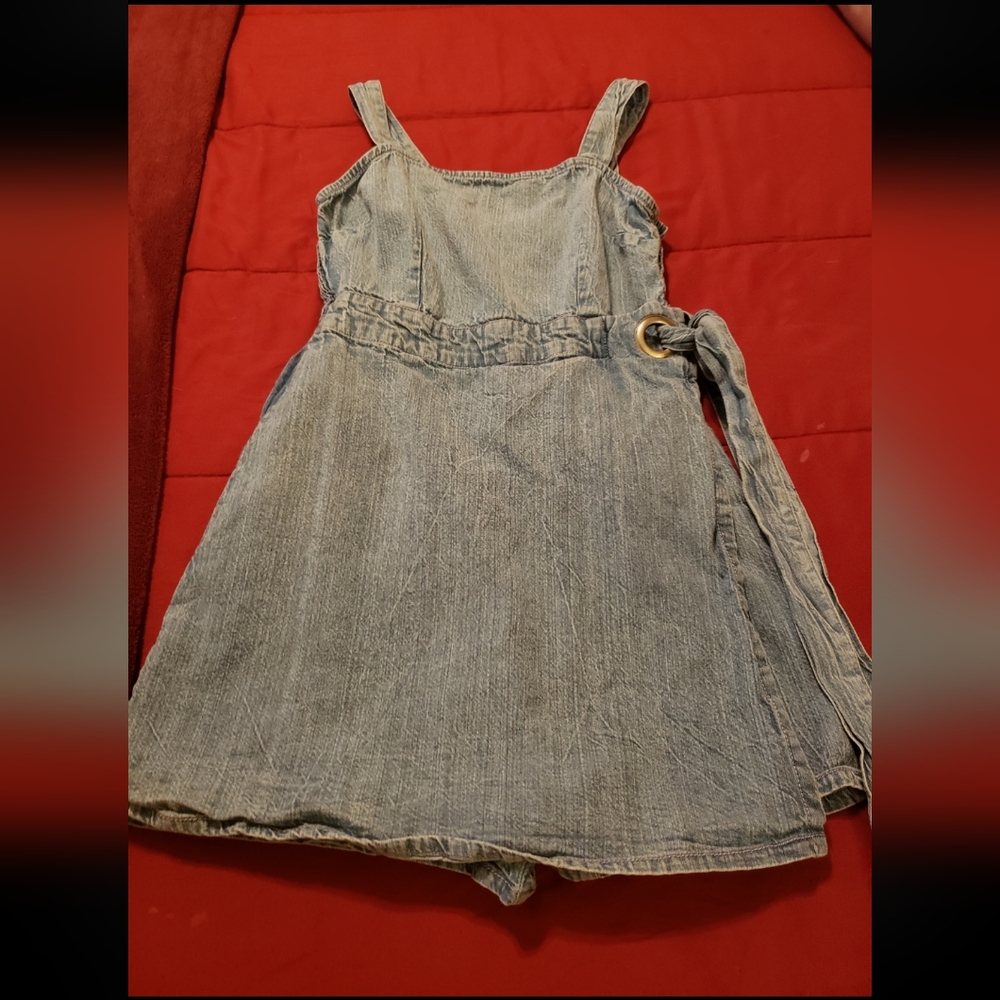 Sincerely Jules Blue Denim Skort